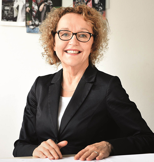 Blanca Popp im Atelier